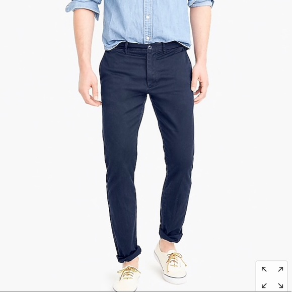 bleecker chino slim fit stretch